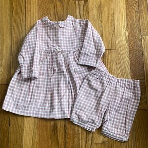 Marie Chantal Pink Checkered Dress